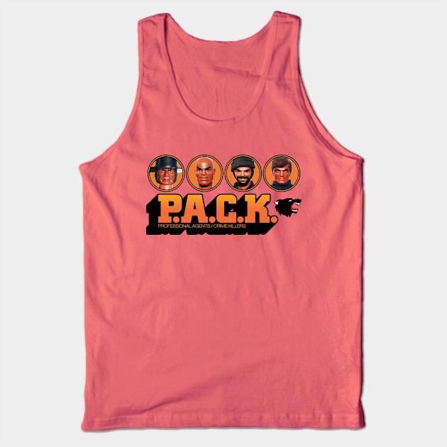 P.A.C.K.: Professional Agents Crime Killers 2 Tank Top by HustlerofCultures